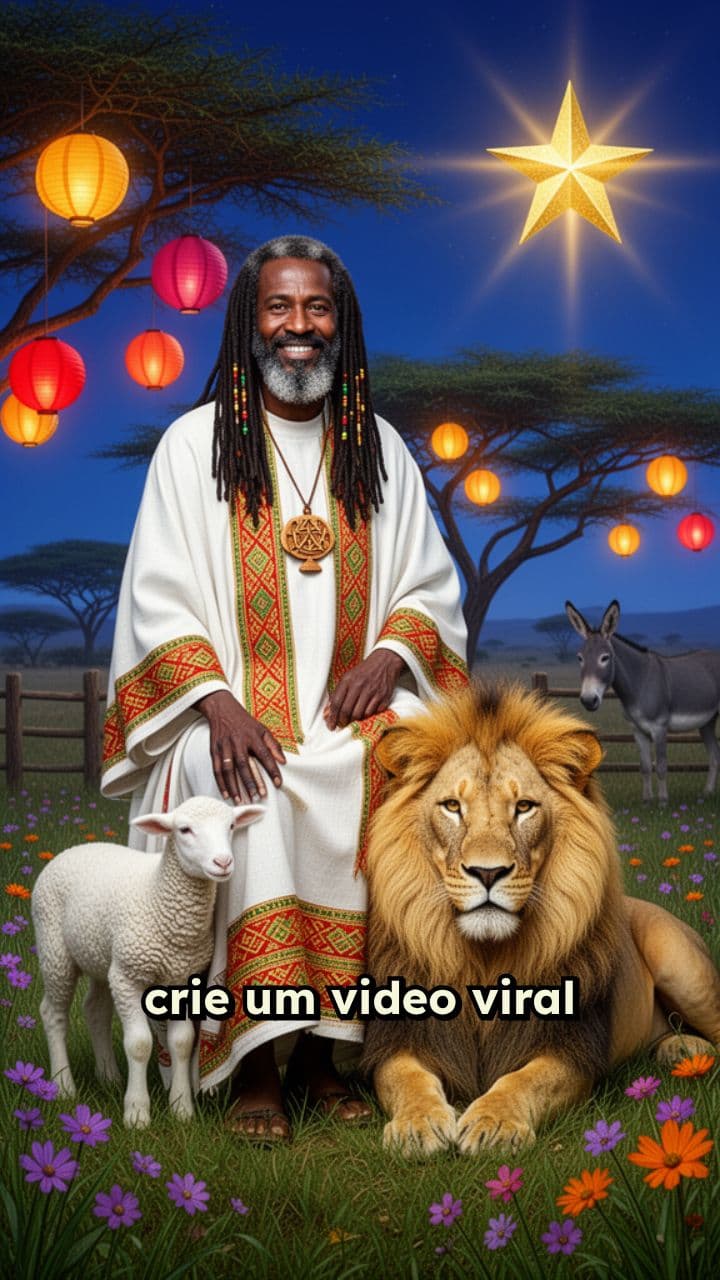 Natal Rastafari com Jesus Etíope