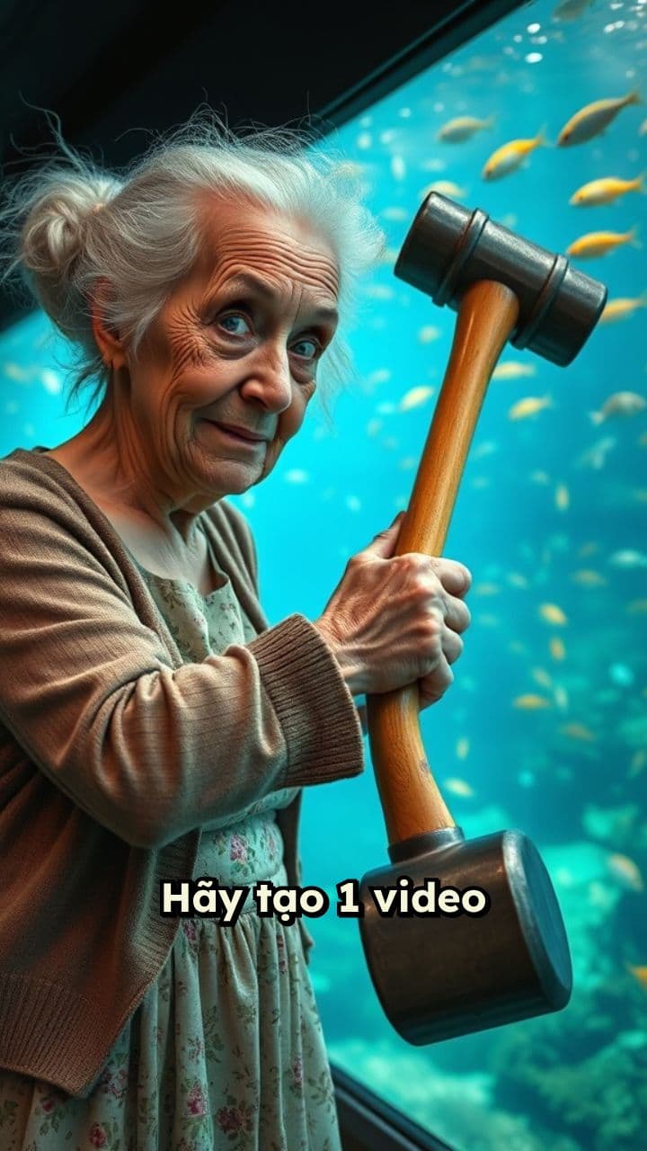 Bà Cụ Đập Kính Thủy Cung