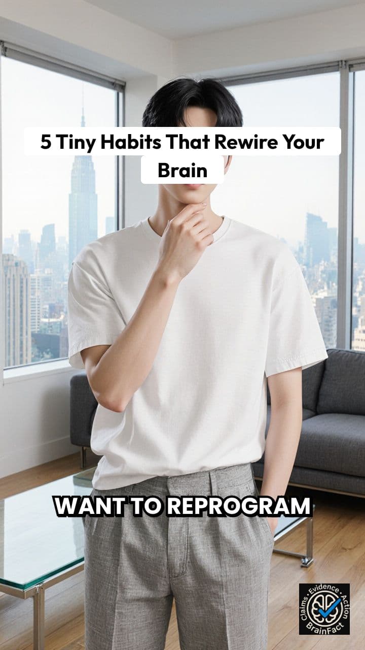 5 Tiny Habits That Actually Rewire Your Brain