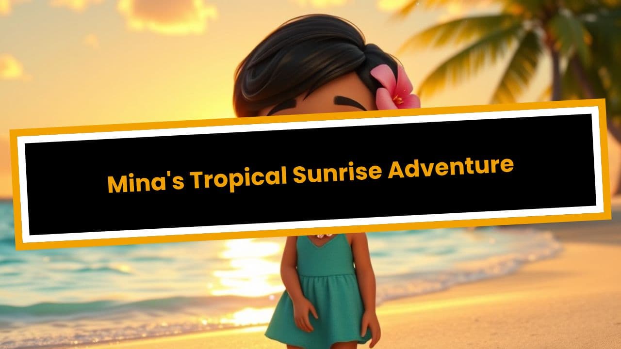 Mina's Tropical Sunrise Adventure