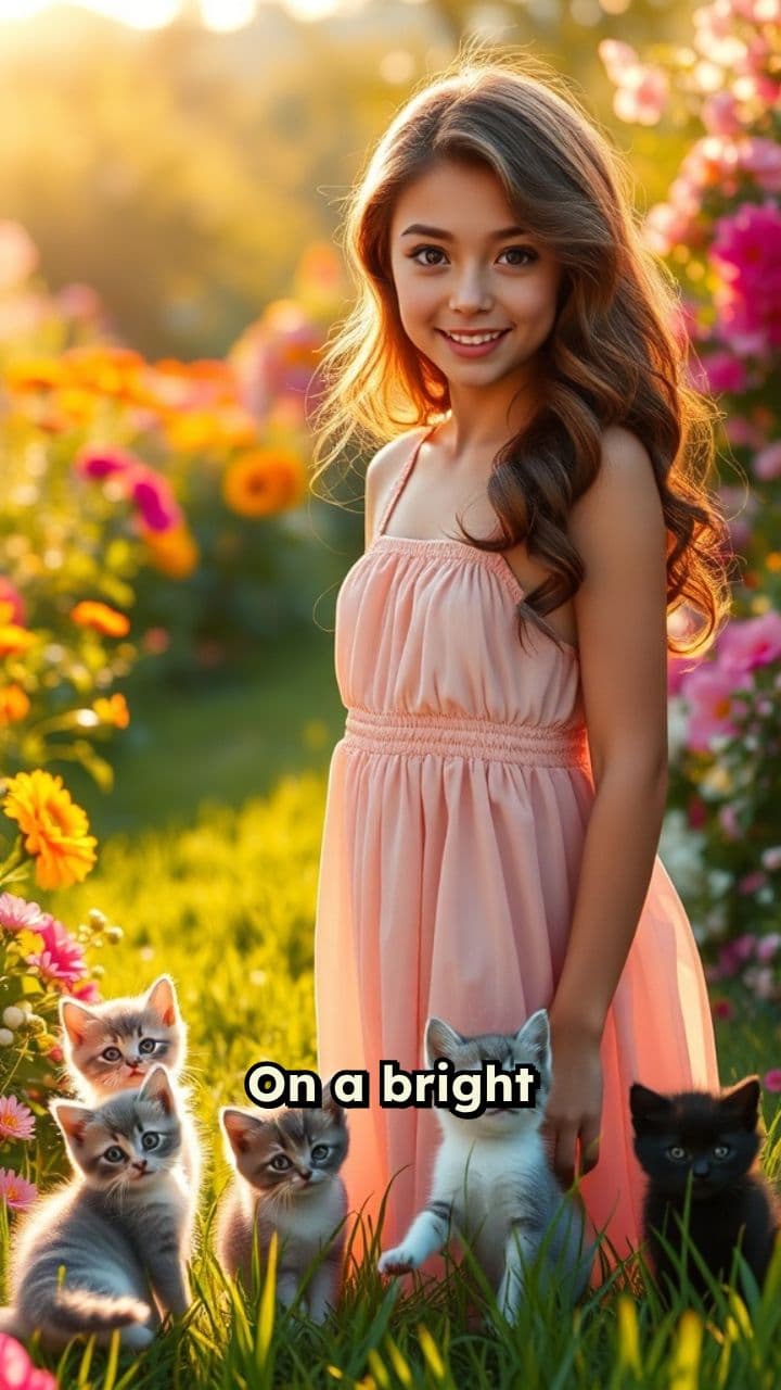 Jouri and the Kittens