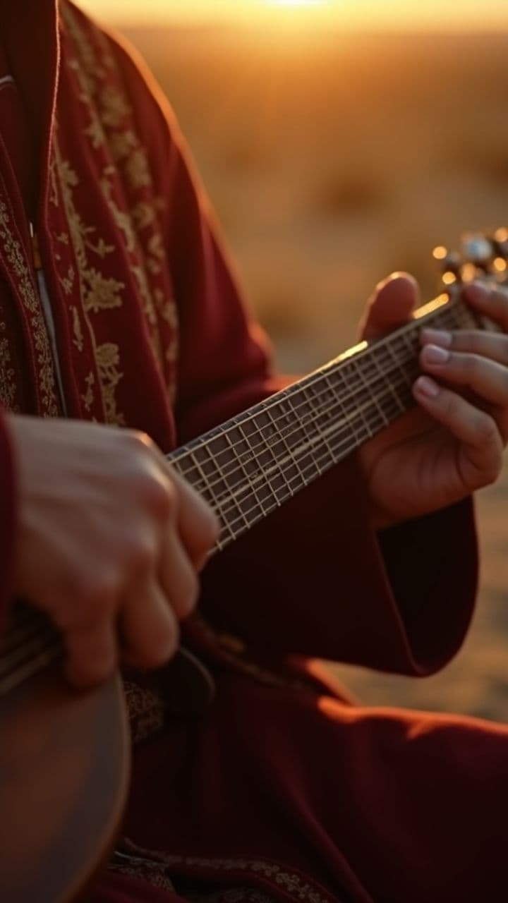 Echoes of the Steppe: Mongolian Melodies at Sunset