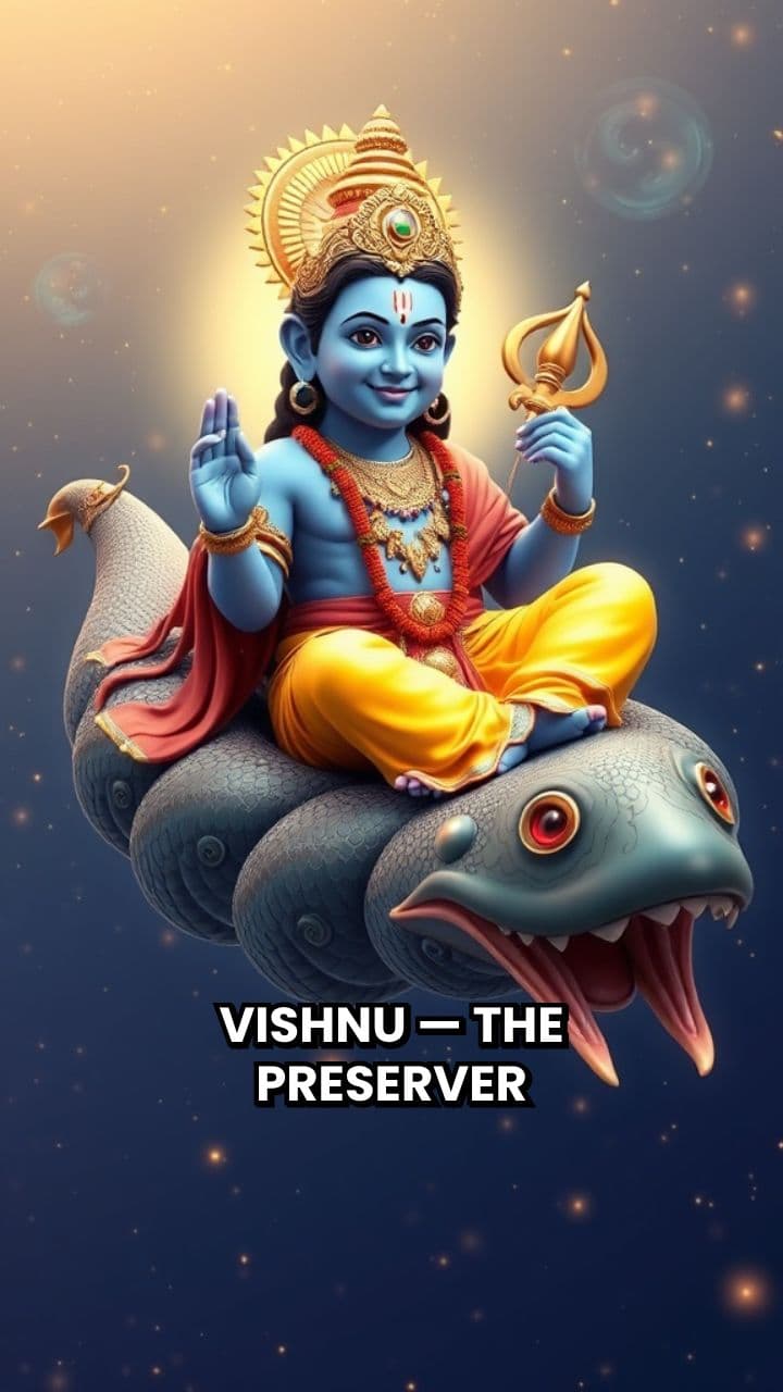 Vishnu: Guardian of Light and Balance
