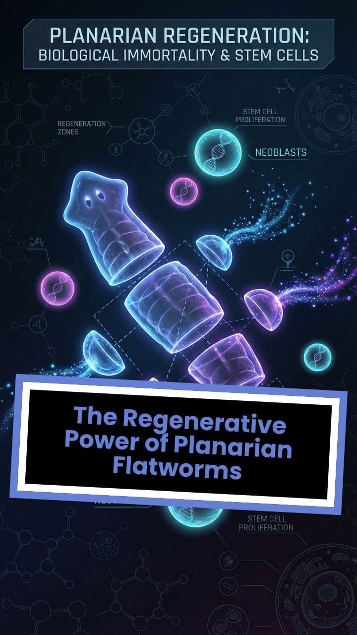 The Regenerative Power of Planarian Flatworms