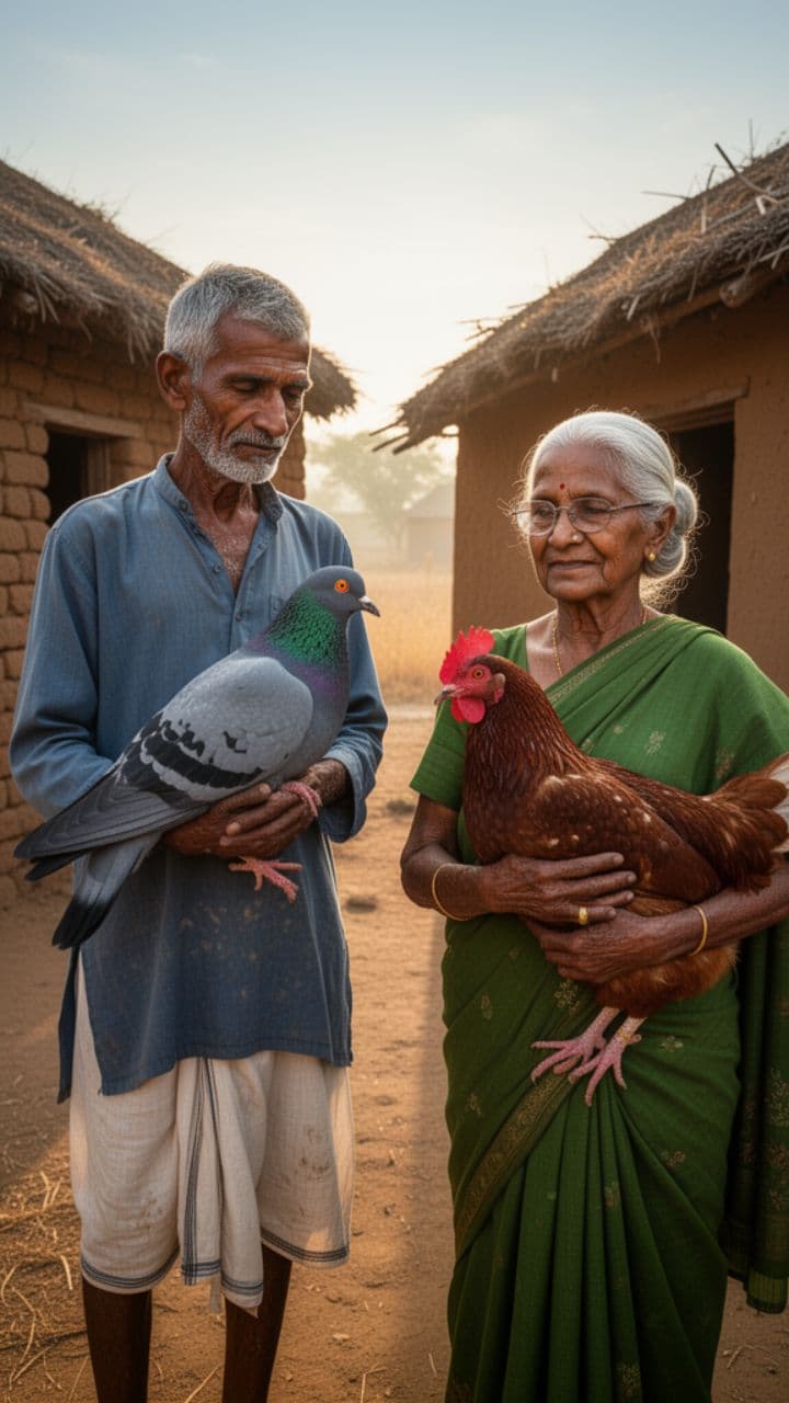 दादी की अंडों वाली मुर्गी