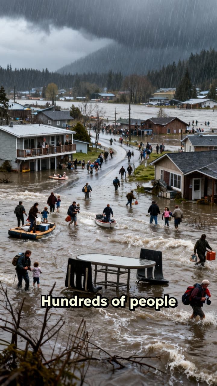Massive Floods Force Evacuations in British Columbia