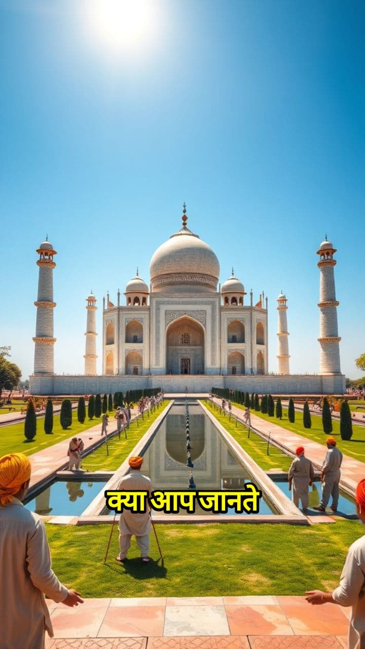 ताजमहल के 4 अनोखे तथ्य