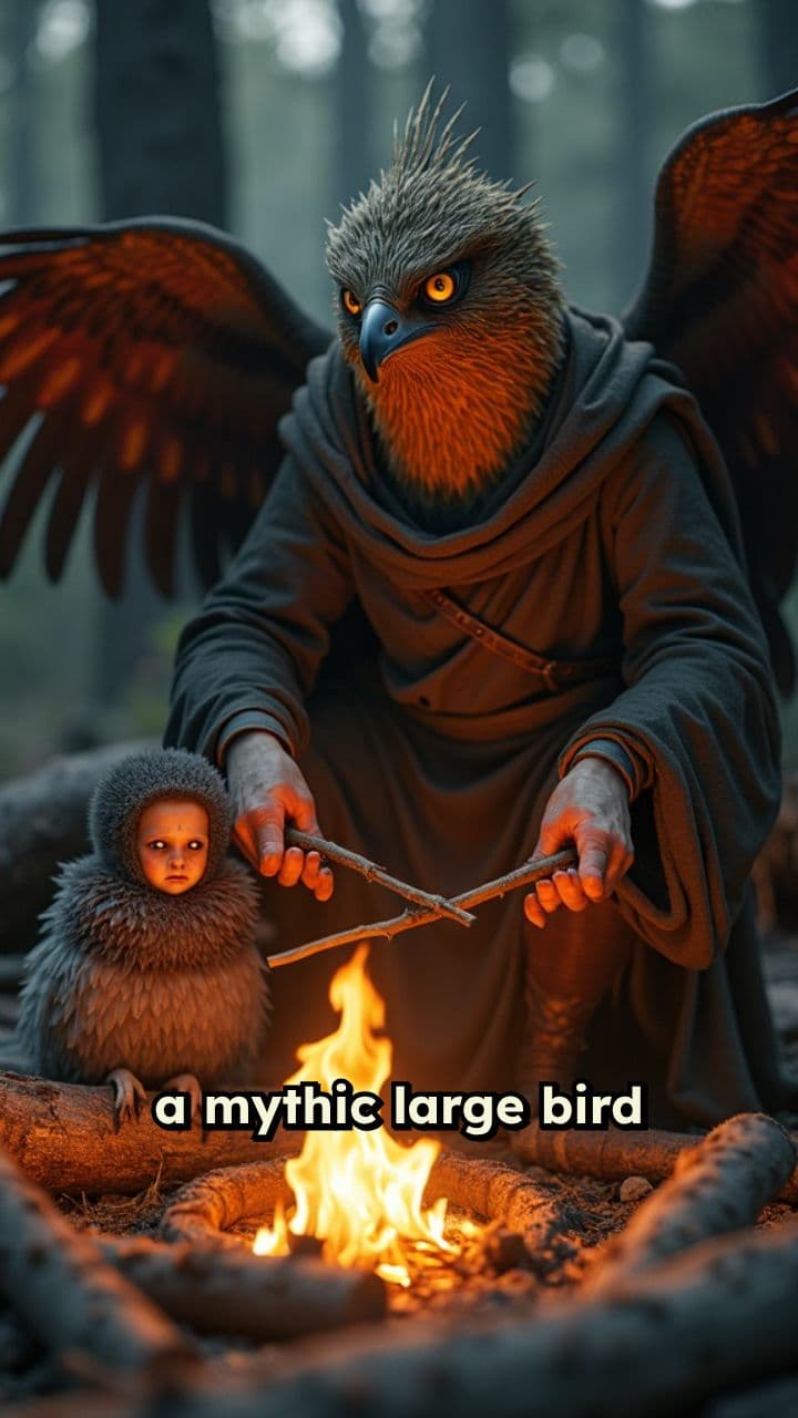 "Mother's Struggle for Fire"