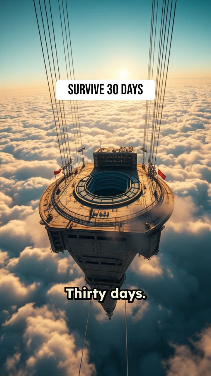 Survive 30 Days Trapped in the Sky, Win $250,000