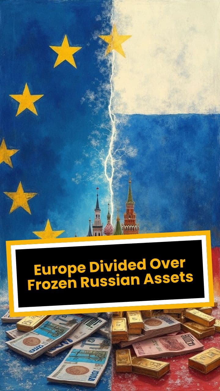 Europe Divided Over Frozen Russian Assets