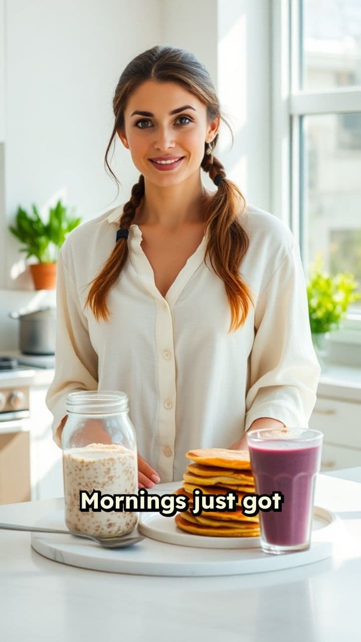 3 Five-Minute Healthy Breakfasts