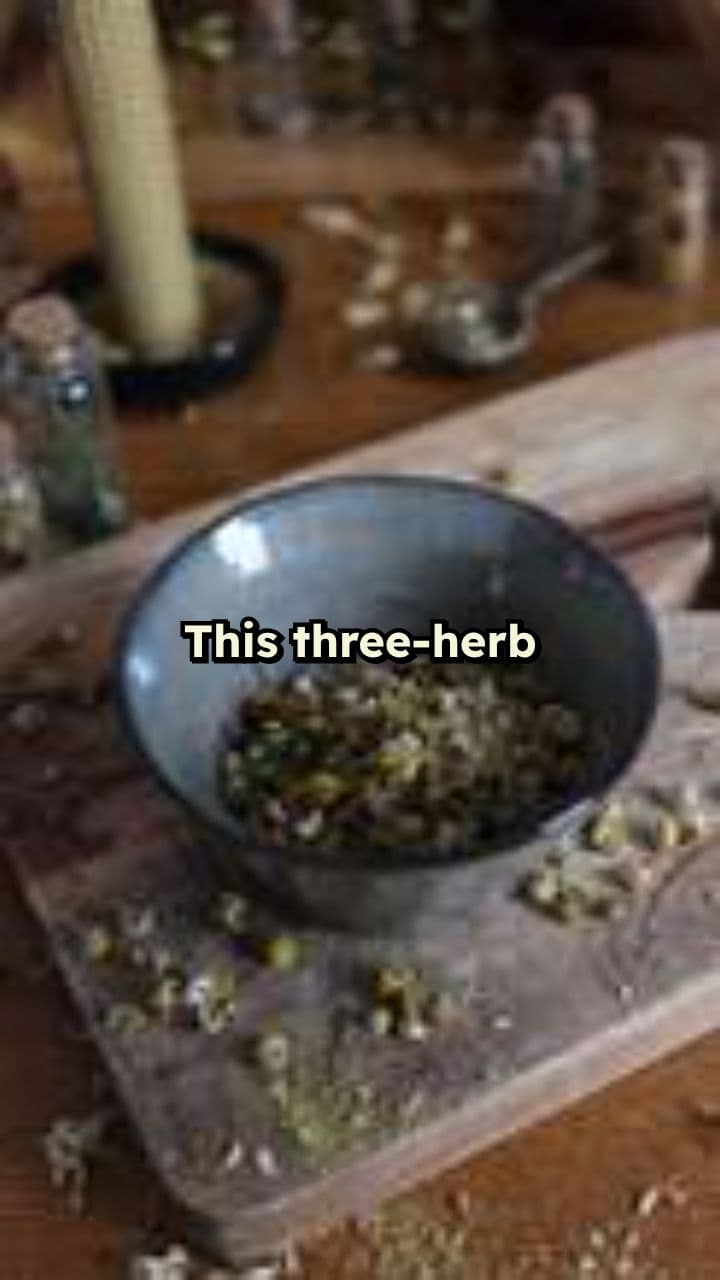 Three-Herb Tea to Stop a Cold