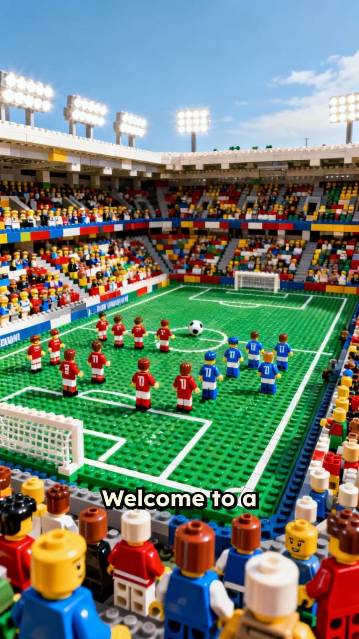 The Infamous Bite: Suarez vs. Ivanovic (Lego Highlights)