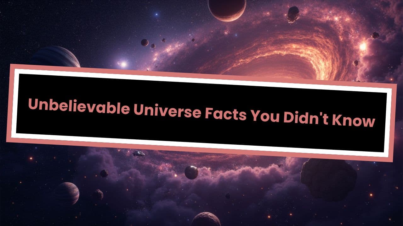 Unbelievable Universe Facts You Didn't Know