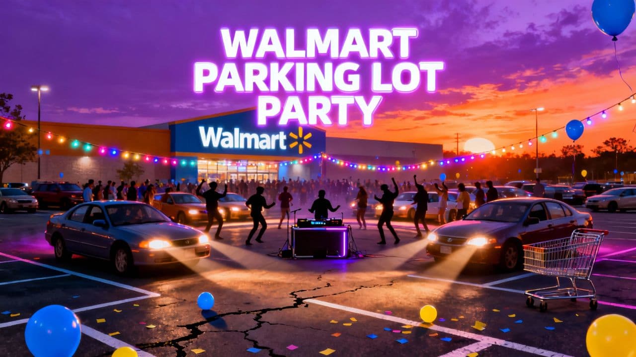 Walmart Parking Lot Party