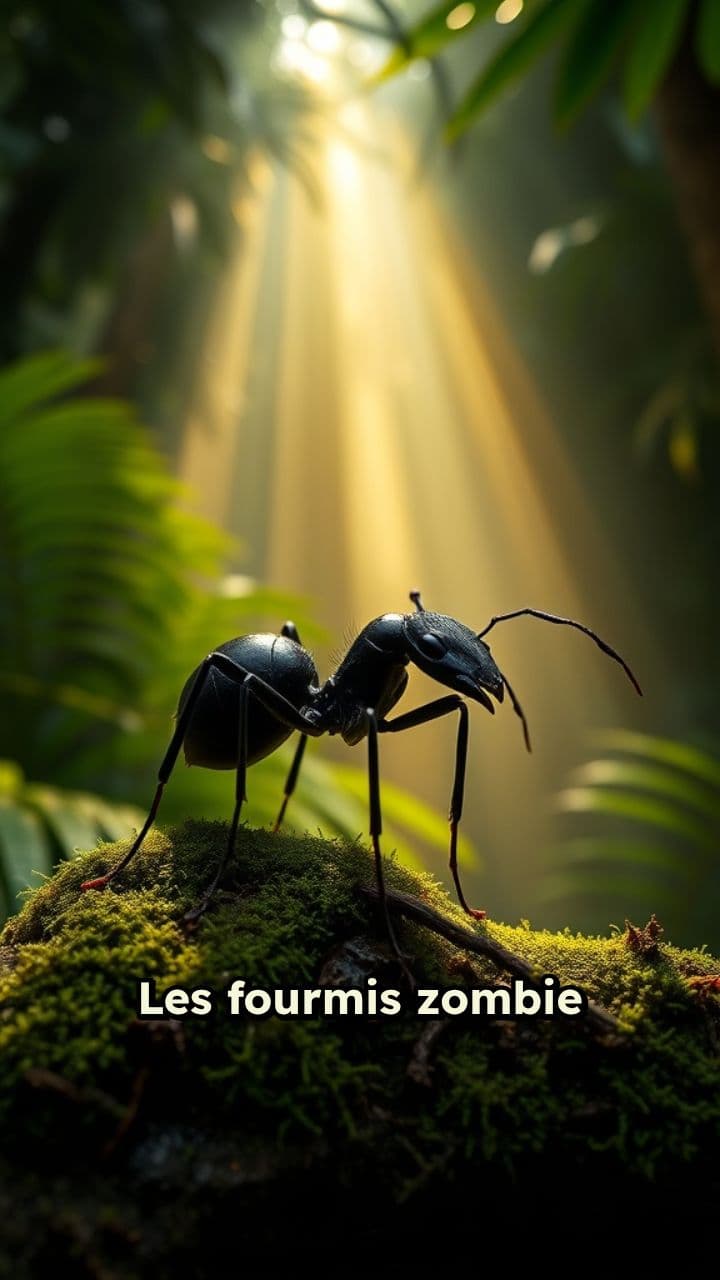 Les fourmis zombies de la forêt