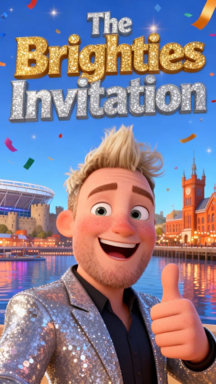 The Brighties Invitation