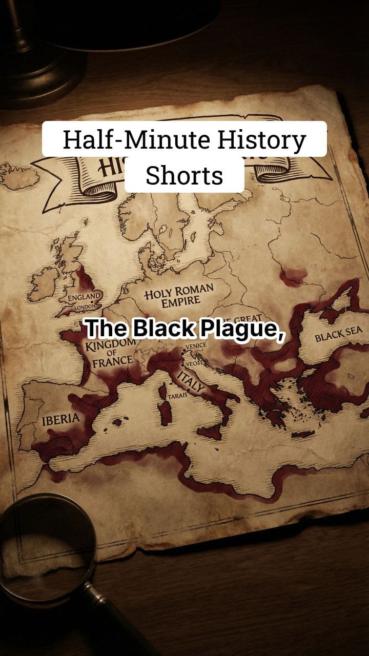 The Black Plague: A Half-Minute History