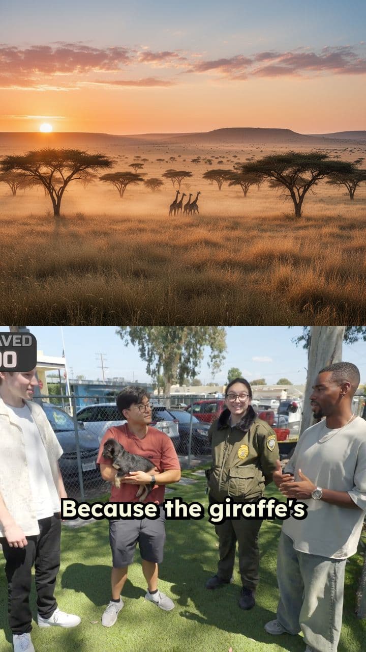 Vaccinating Giraffes From the Sky