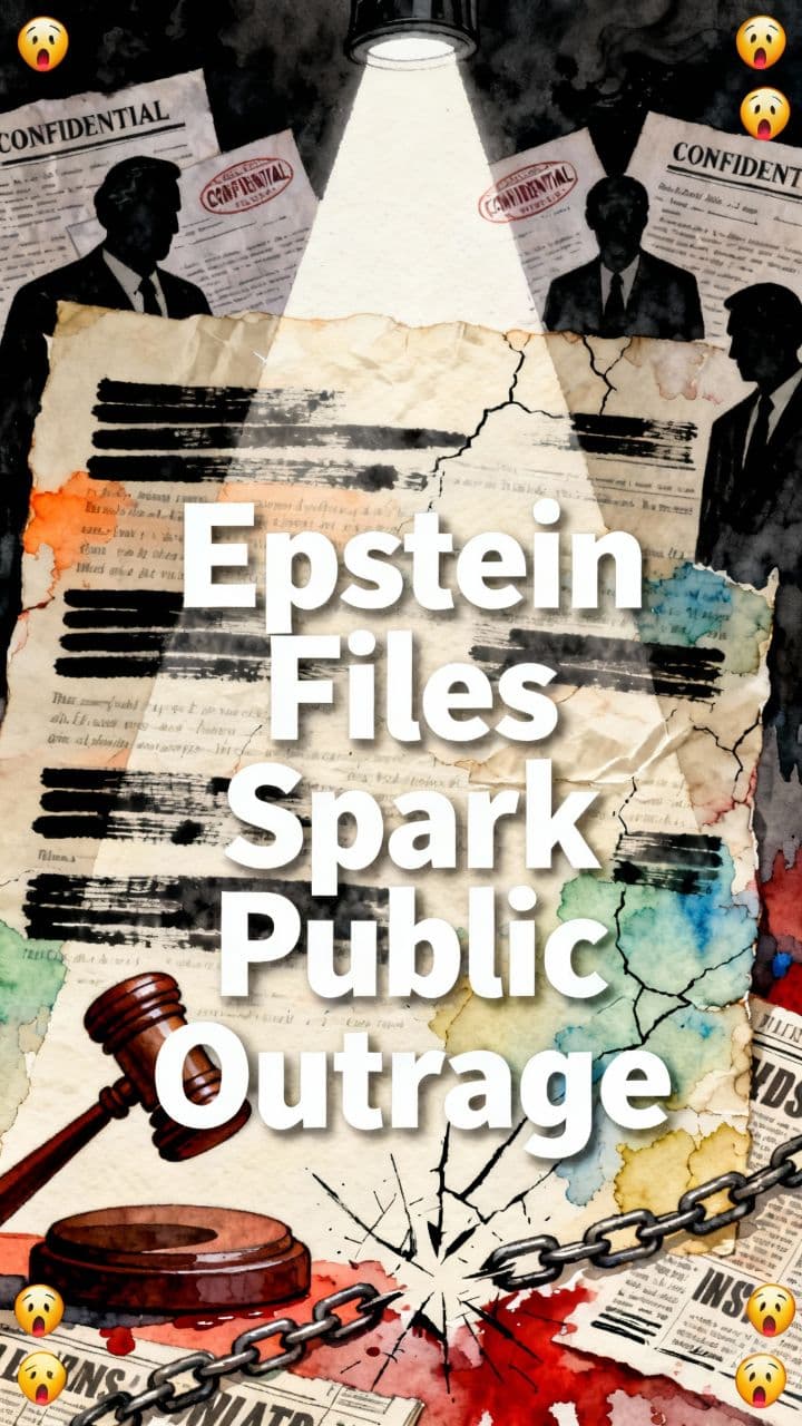 Epstein Files Spark Public Outrage