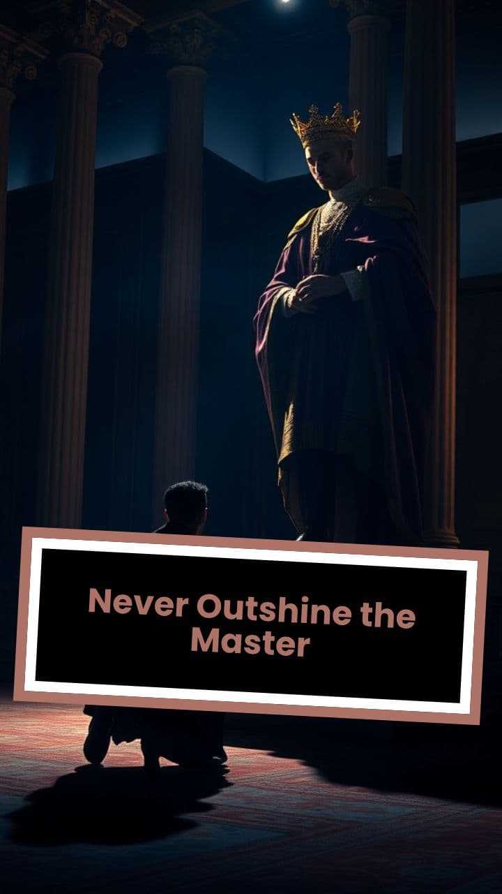 Never Outshine the Master