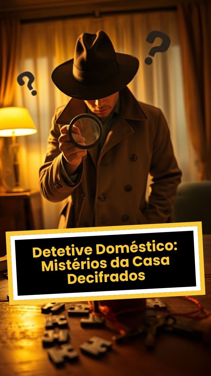 Detetive Doméstico: Mistérios da Casa Decifrados