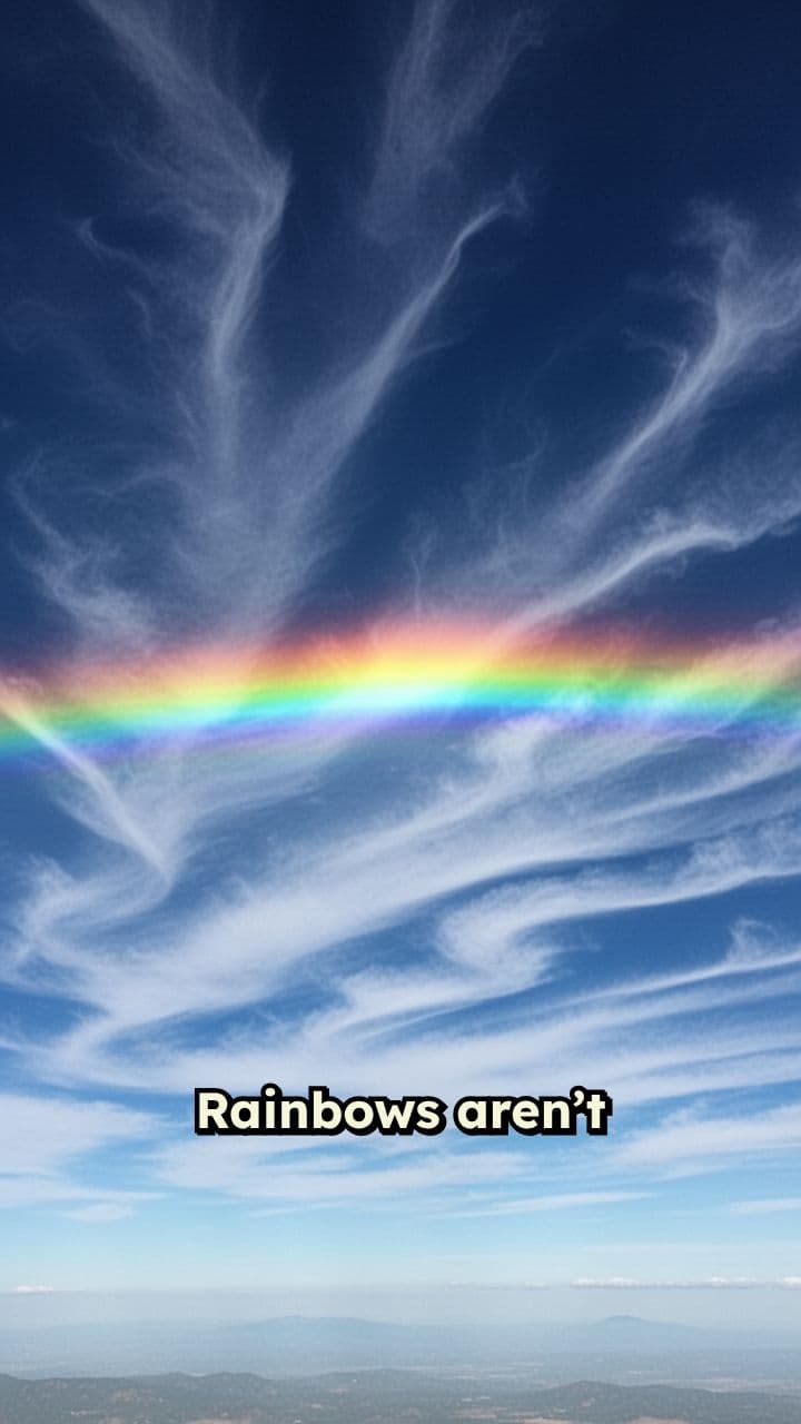 Why Rainbows Are Full Circles