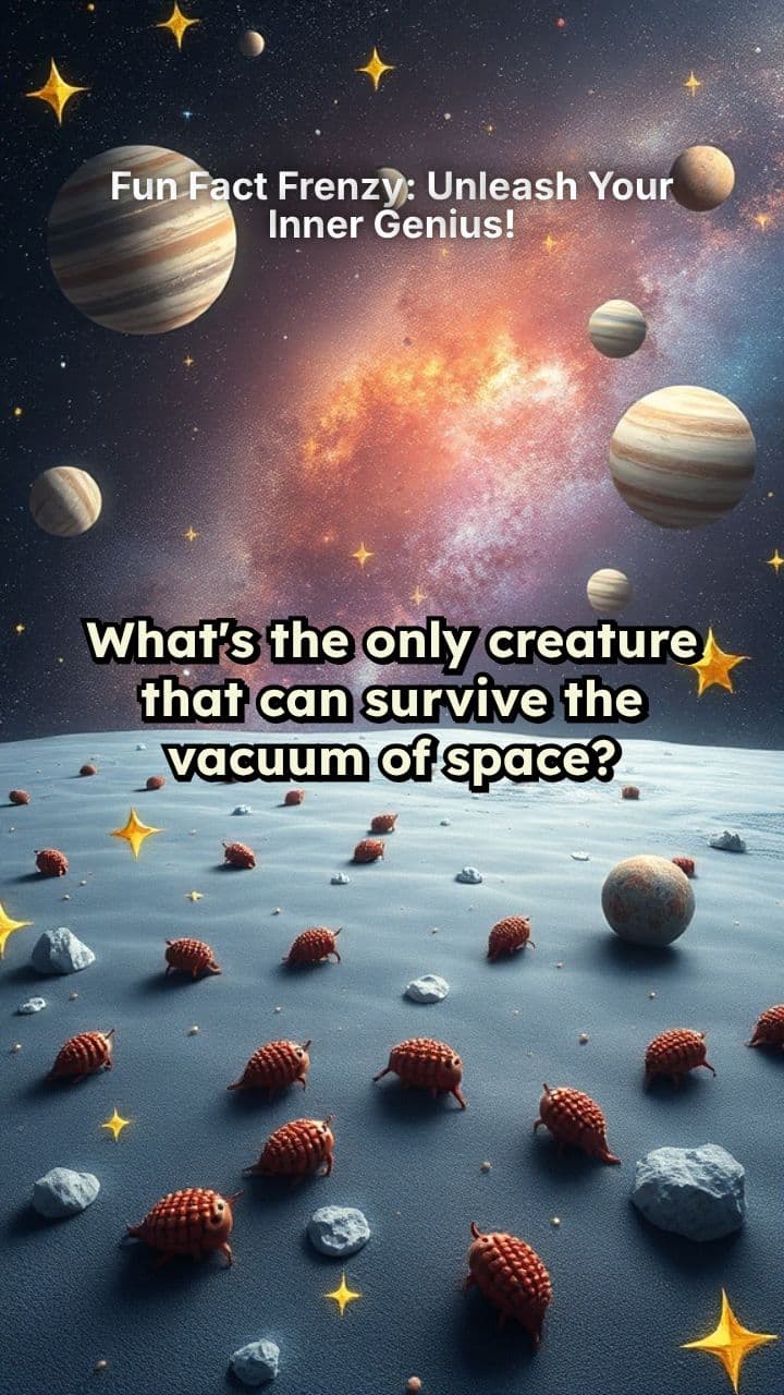 Fun Fact Frenzy: Unleash Your Inner Genius!