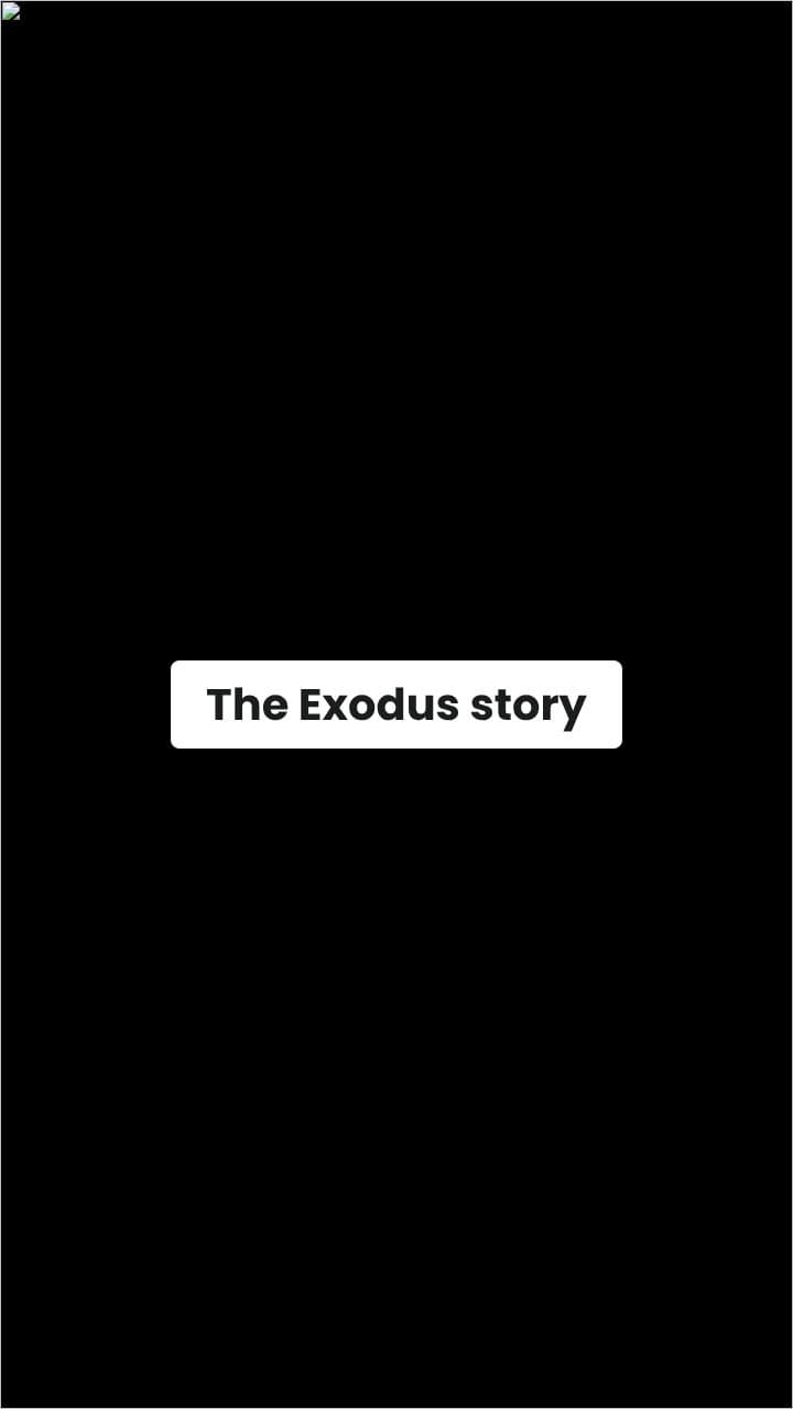 From Slavery to Sanctuary: The Exodus Journey