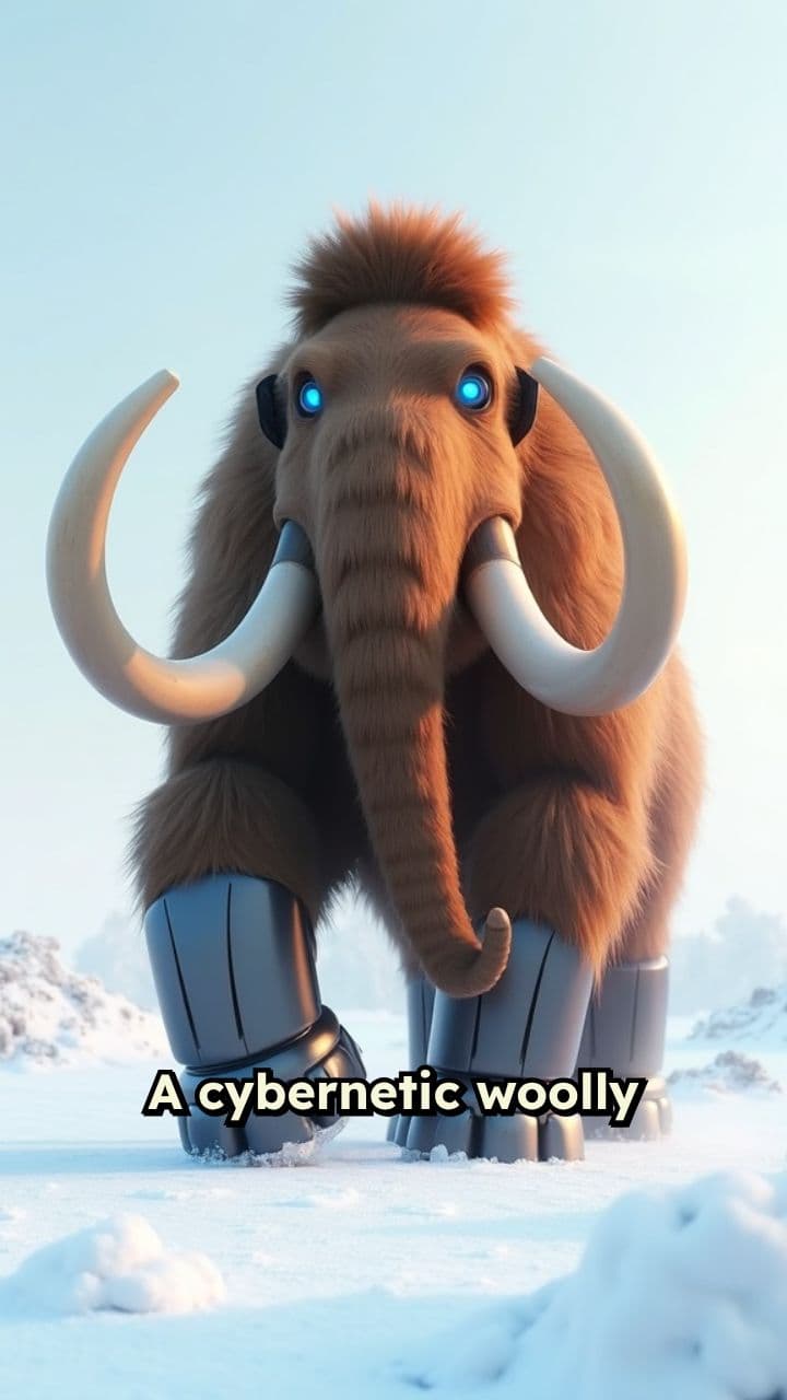 Cybernetic Mammoth of the Tundra