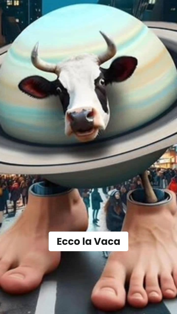 Lá Vaca Saturno Spaghetti Tualetti