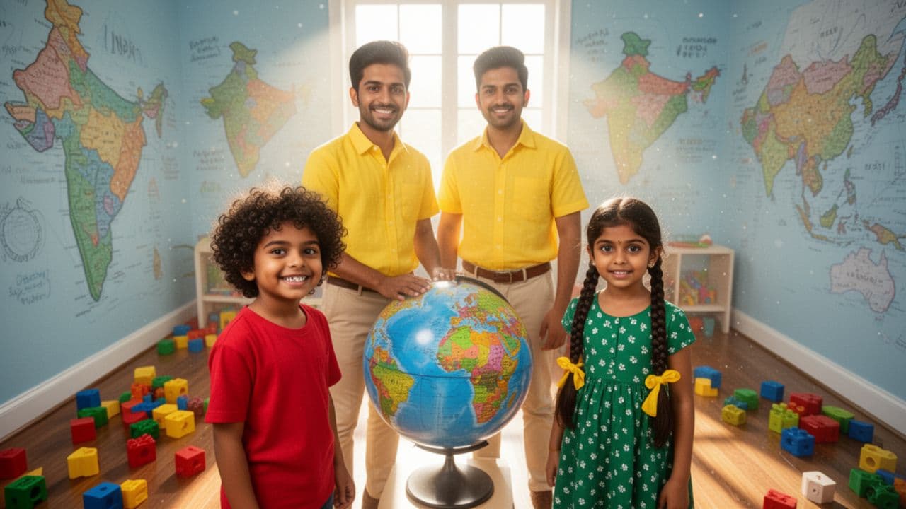 A-B-C-D India City Song