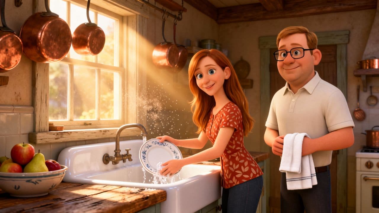 #8138 A Silent Promise in the Kitchen