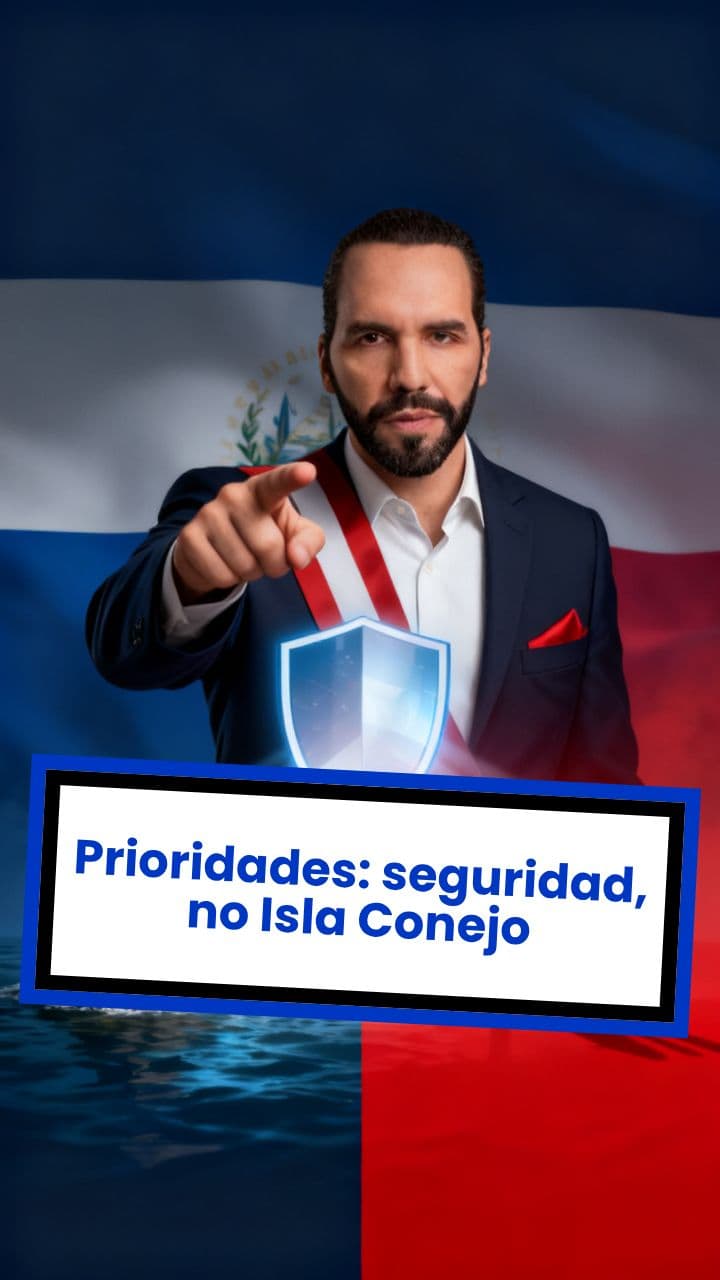 Prioridades: seguridad, no Isla Conejo