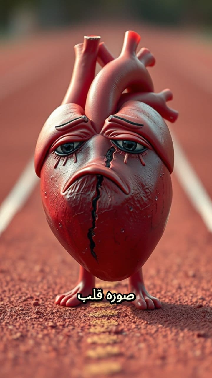 قلبي تعب من الجري