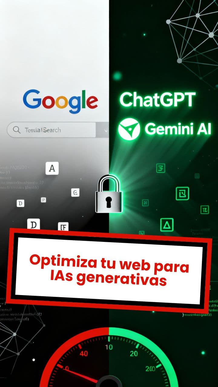Optimiza tu web para IAs generativas
