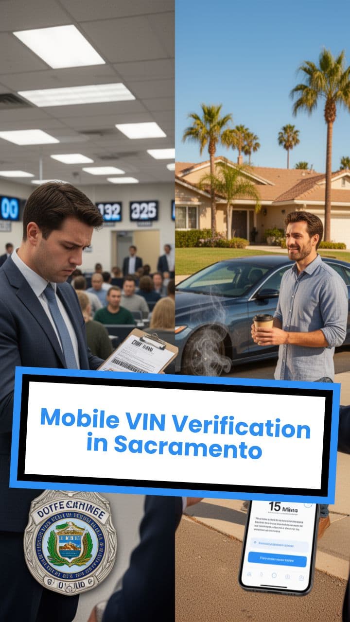 Mobile VIN Verification in Sacramento