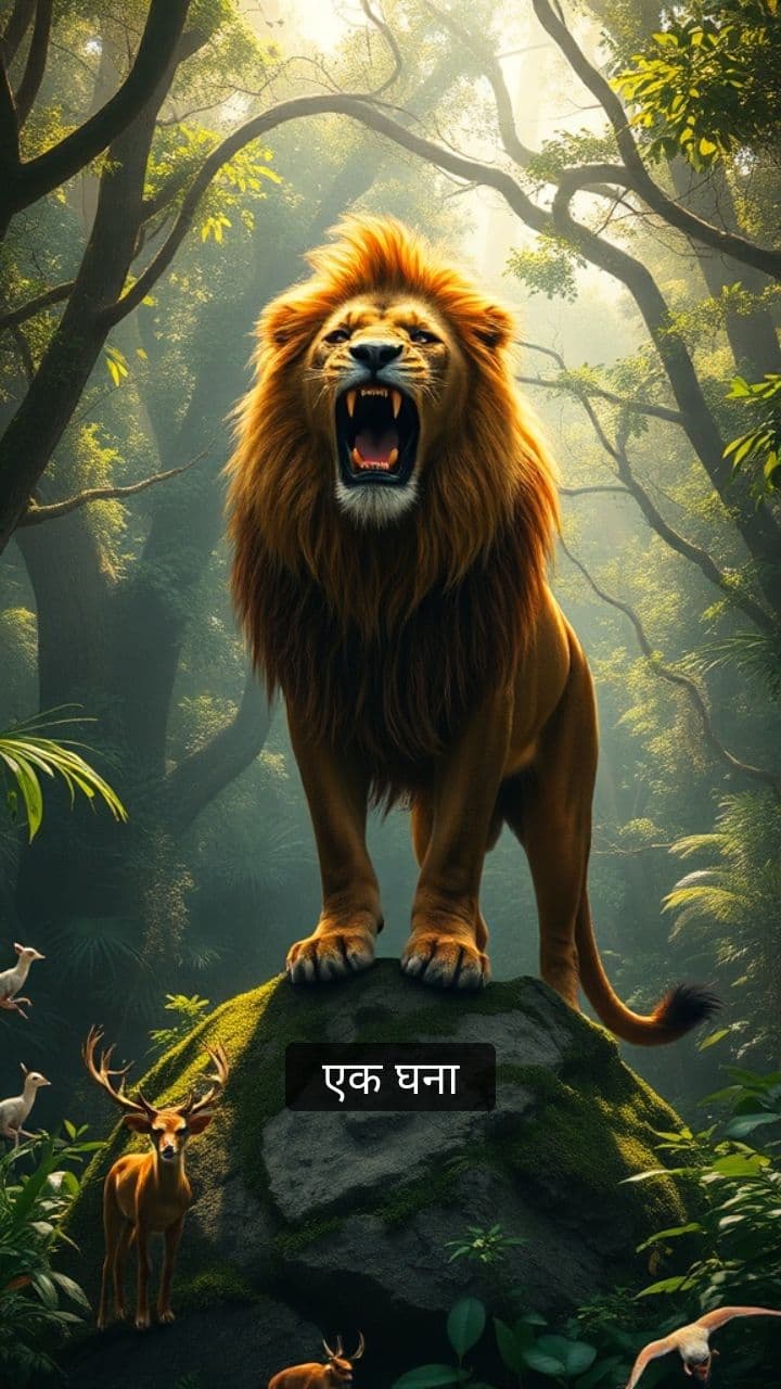 शेर का दिल और जंगल का पानी