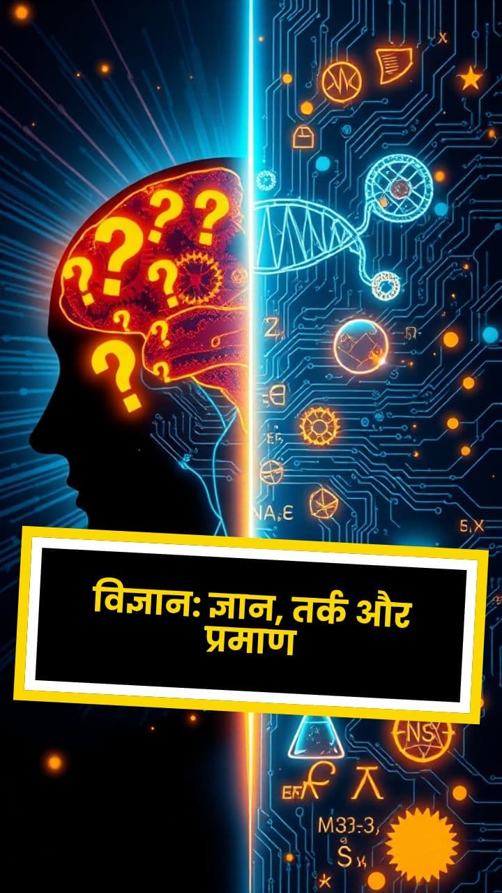 विज्ञान: ज्ञान, तर्क और प्रमाण