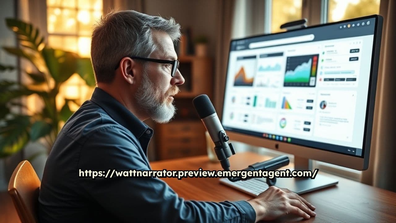 WattNarrator Website Walkthrough
