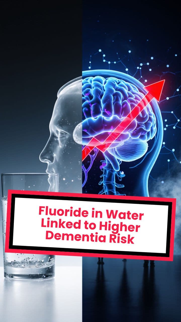 Fluoride in Water Linked to Higher Dementia Risk