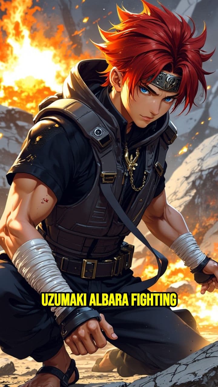 Uzumaki Albara Fighting
