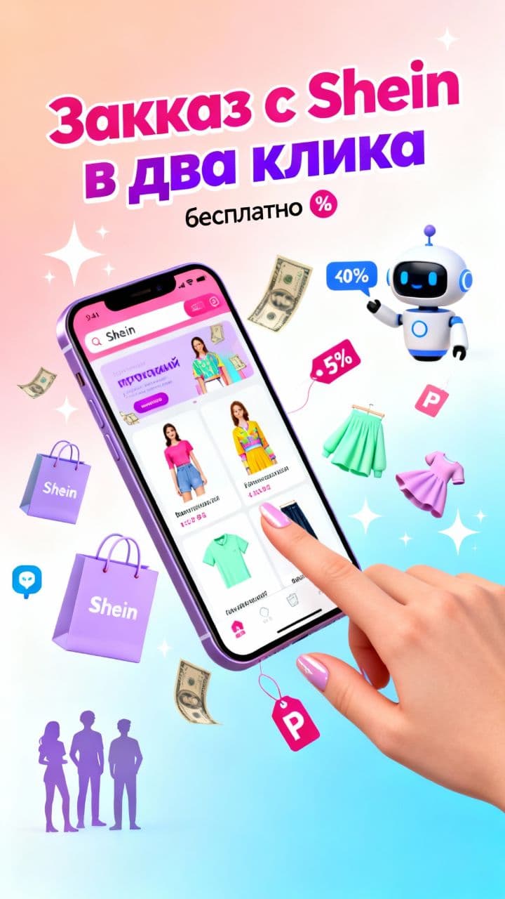Заказ с Shein в два клика