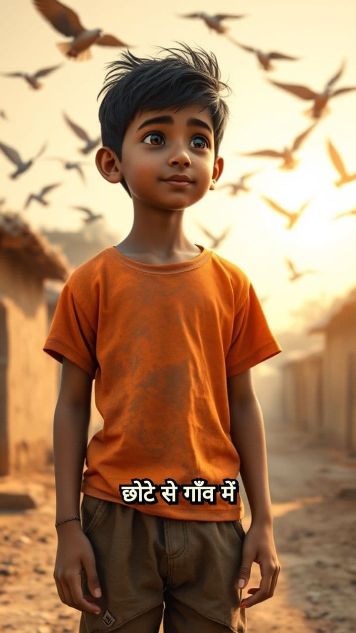 Aarav’s Homemade Kite