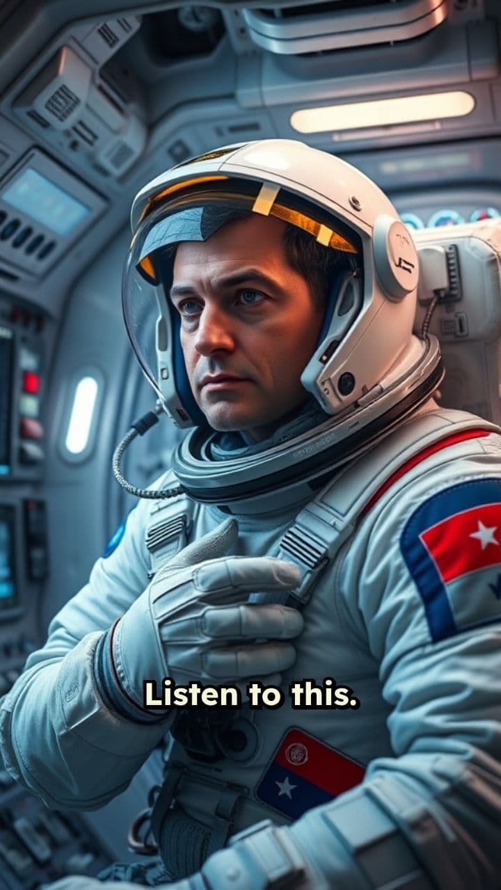 Soundless Space: Astronauts' Silent Communication