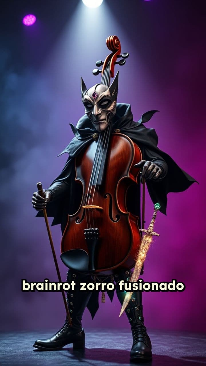 Zorro y violín: fusión brillante