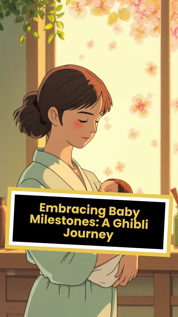 Embracing Baby Milestones: A Ghibli Journey