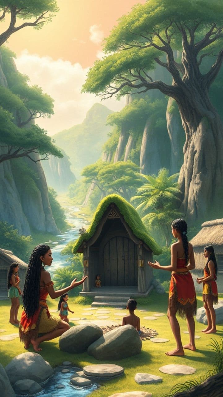 El Cristal del Engaño: Una Fábula Indígena