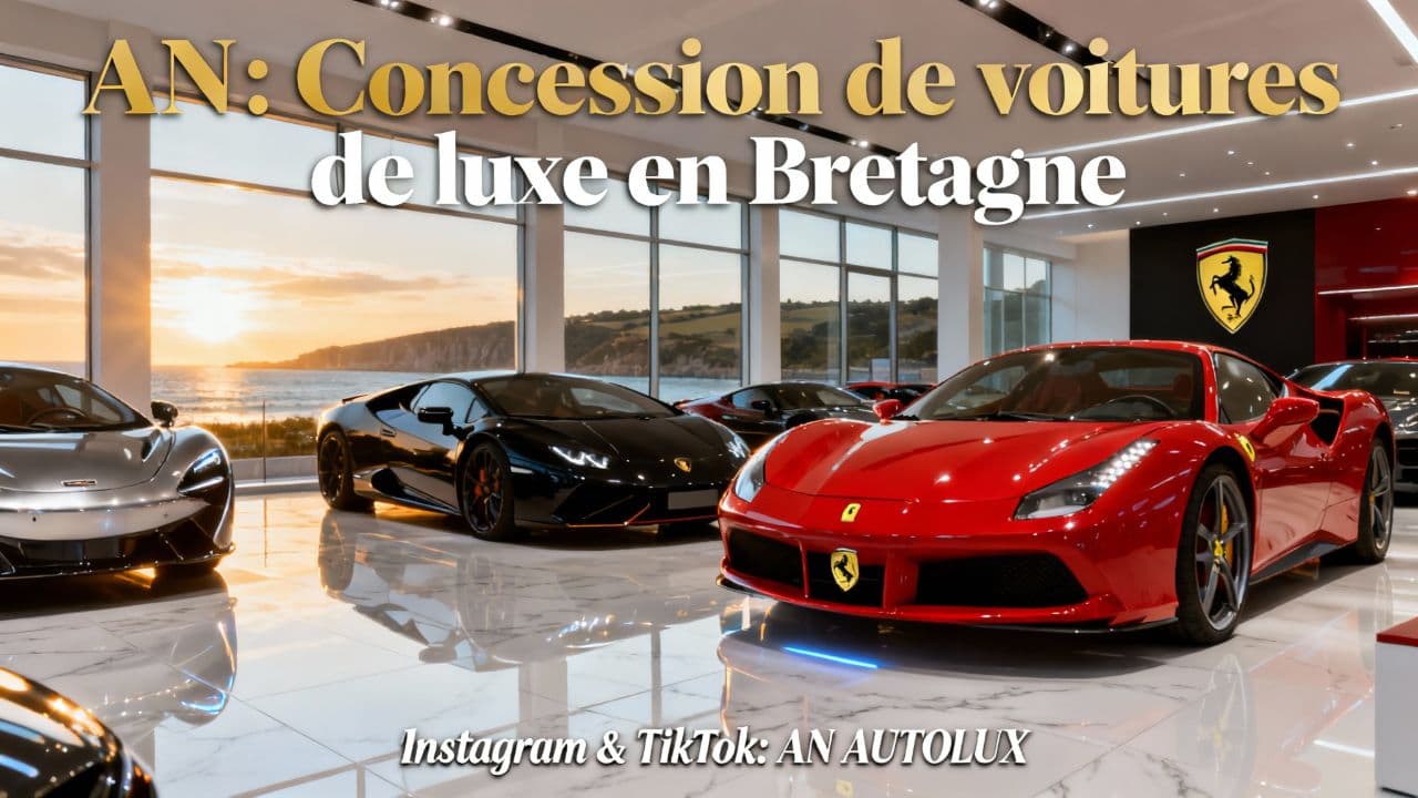 AN : Concession de voitures de luxe en Bretagne