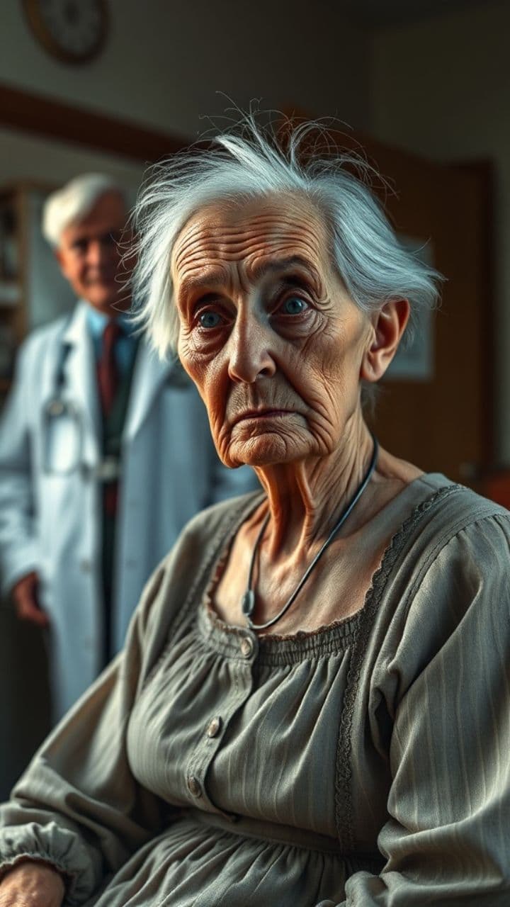 Он стоит в углу